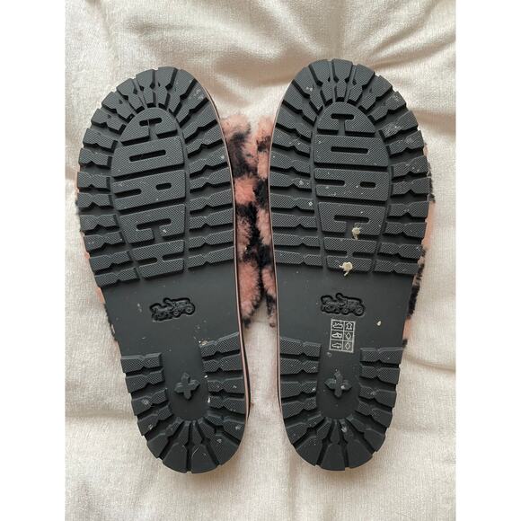 Coach Kloe Shearling Platform Slide - Picture 6 of 6
